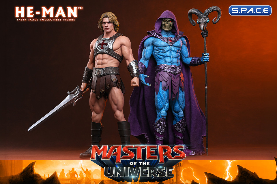 1/6 Scale He-Man & Skeletor Movie Masterpiece Bundle (Masters of the Universe)
