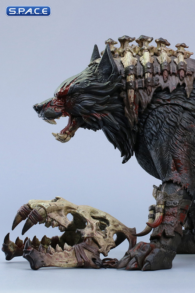 1/12 Scale Giant Wolf White Bones - Bloody Heavy Version