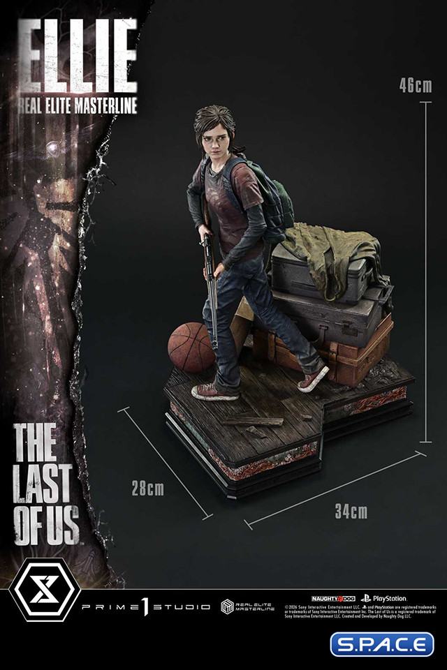 1/4 Scale Ellie Real Elite Masterline Statue (The Last of Us Part I)