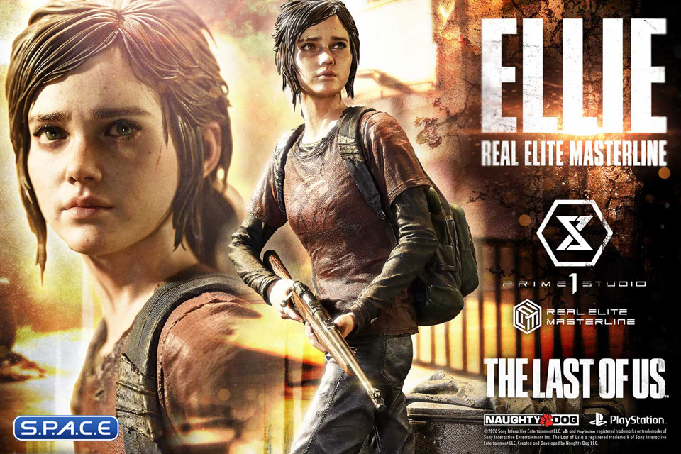 1/4 Scale Ellie Real Elite Masterline Statue (The Last of Us Part I)