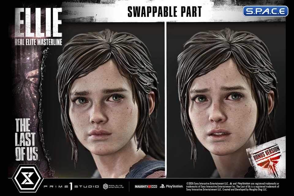 1/4 Scale Ellie Real Elite Masterline Statue - Bonus Version (The Last of Us Part I)