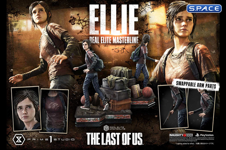 1/4 Scale Ellie Real Elite Masterline Statue - Bonus Version (The Last of Us Part I)