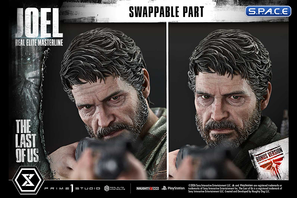 1/4 Scale Joel Real Elite Masterline Statue - Bonus Version (The Last of Us Part I)