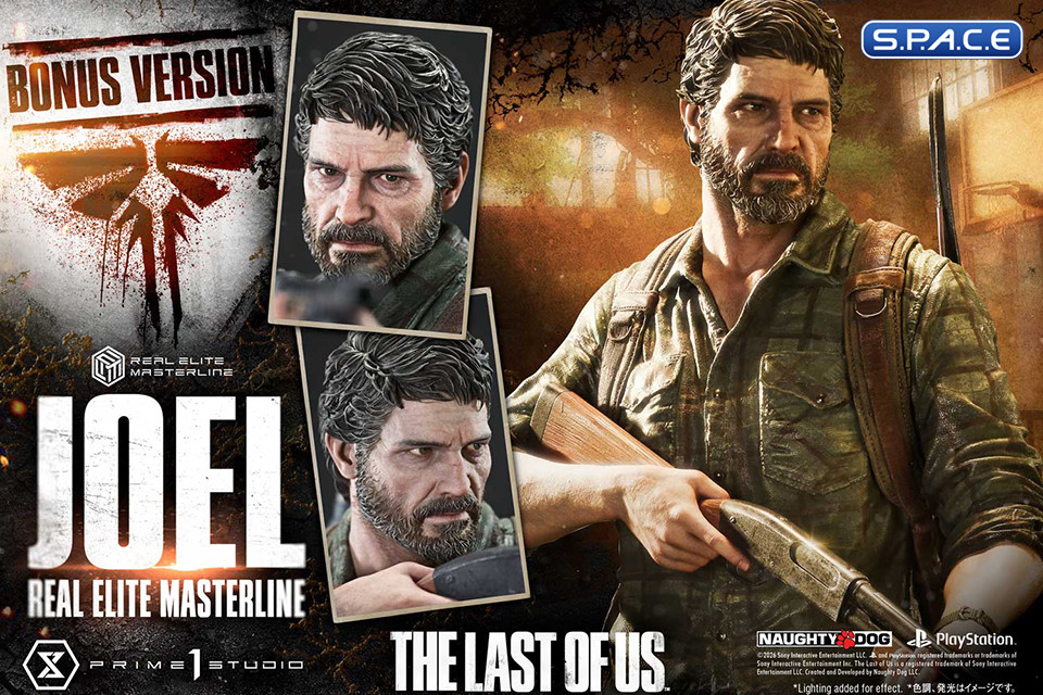 1/4 Scale Joel Real Elite Masterline Statue - Bonus Version (The Last of Us Part I)