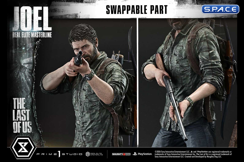 1/4 Scale Joel Real Elite Masterline Statue - Bonus Version (The Last of Us Part I)
