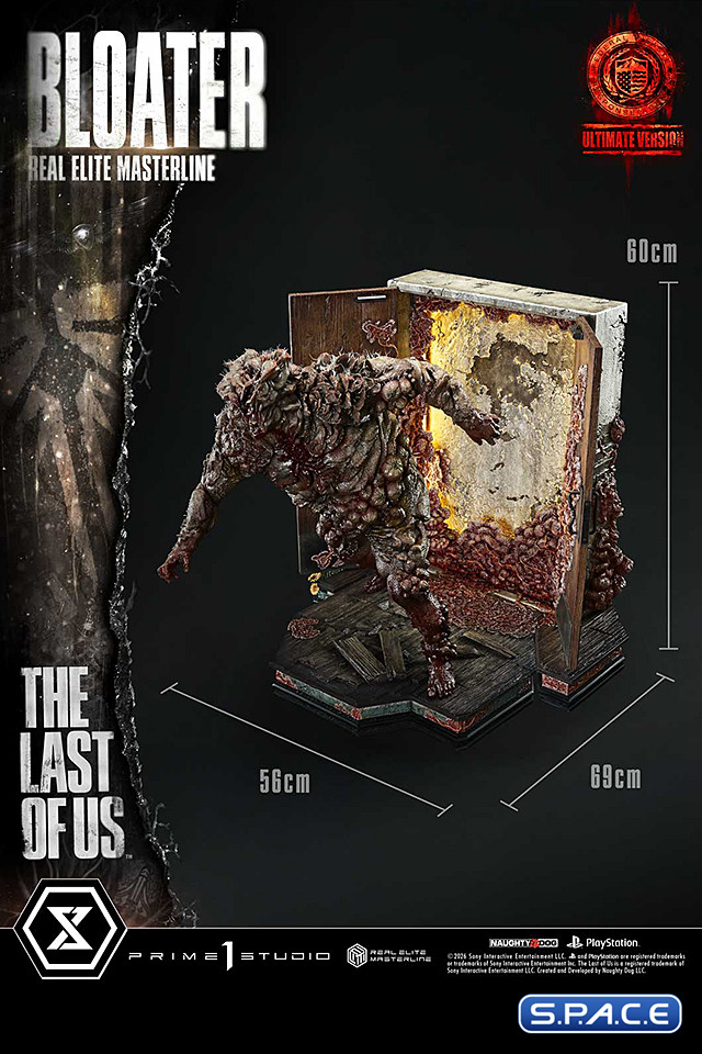 1/4 Scale Bloater Real Elite Masterline Statue - Ultimate Bonus Version (The Last of Us Part I)