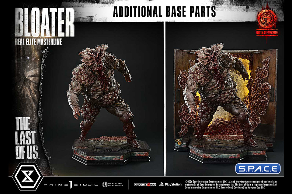 1/4 Scale Bloater Real Elite Masterline Statue - Ultimate Bonus Version (The Last of Us Part I)