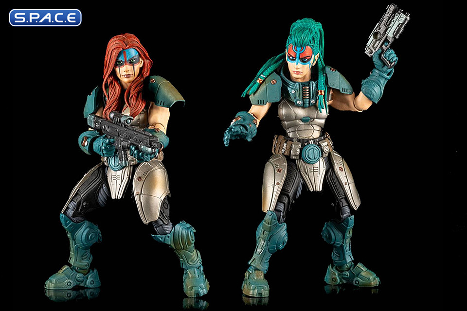 Edgehounders Heads Pack (Cosmic Legions)