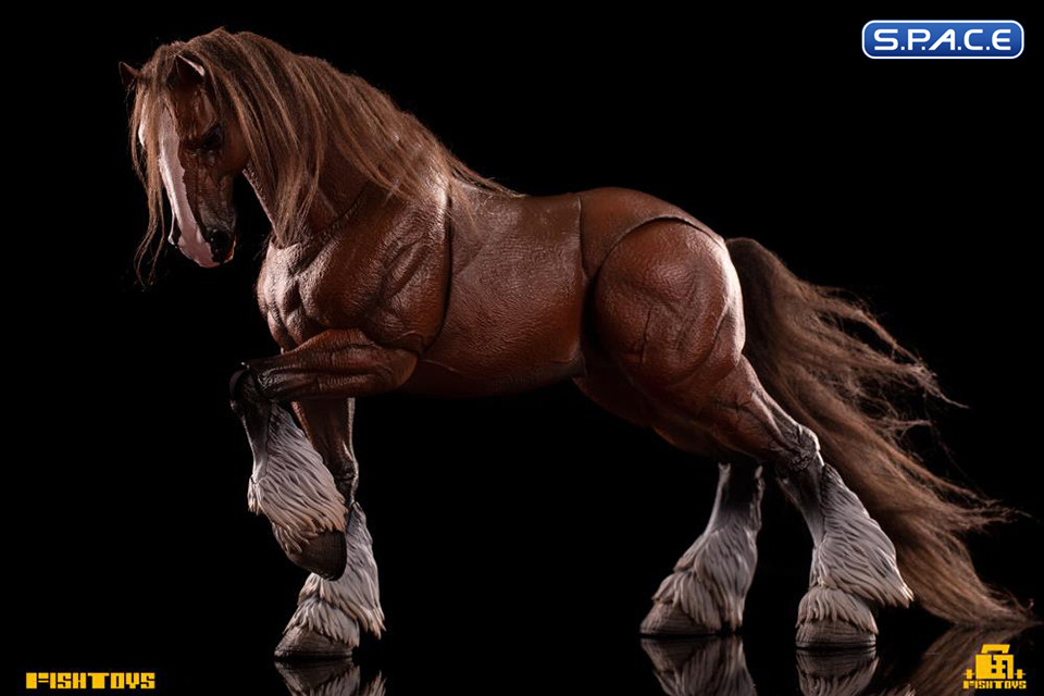 1/12 Scale Basic Horse Version HY-010 (brown)