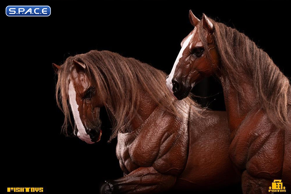 1/12 Scale Basic Horse Version HY-011 (brown)