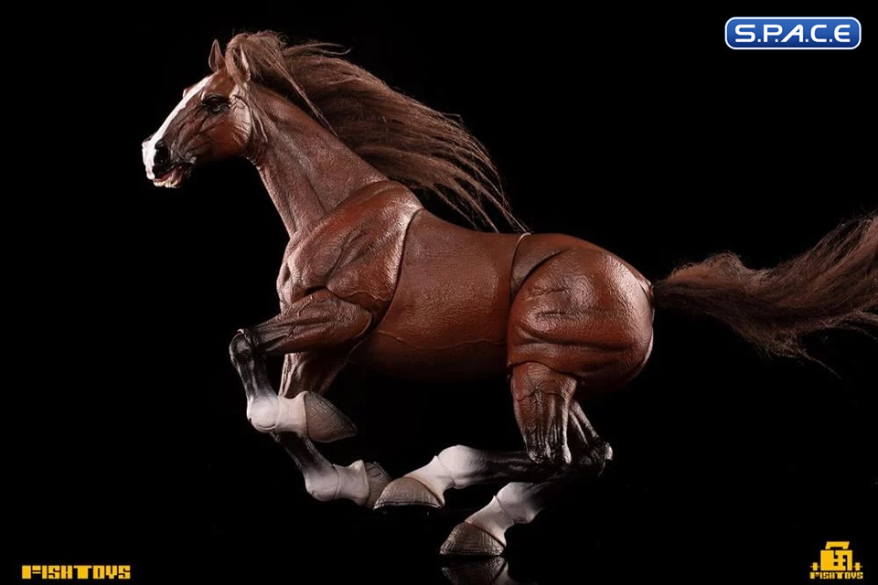 1/12 Scale Basic Horse Version HY-011 (brown)