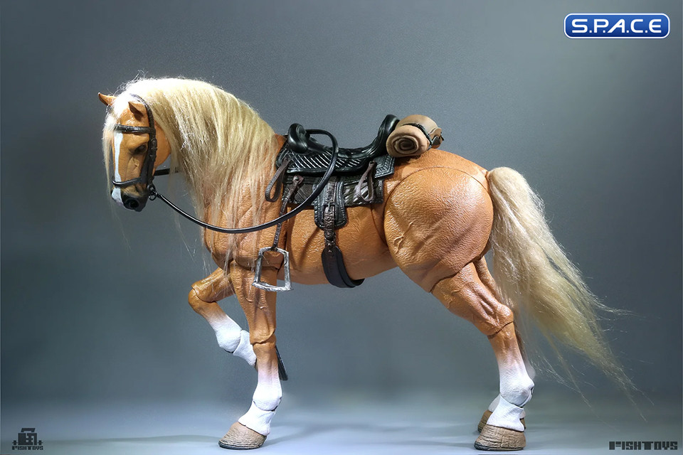 1/12 Scale Basic Horse Version HY-016 (light brown)