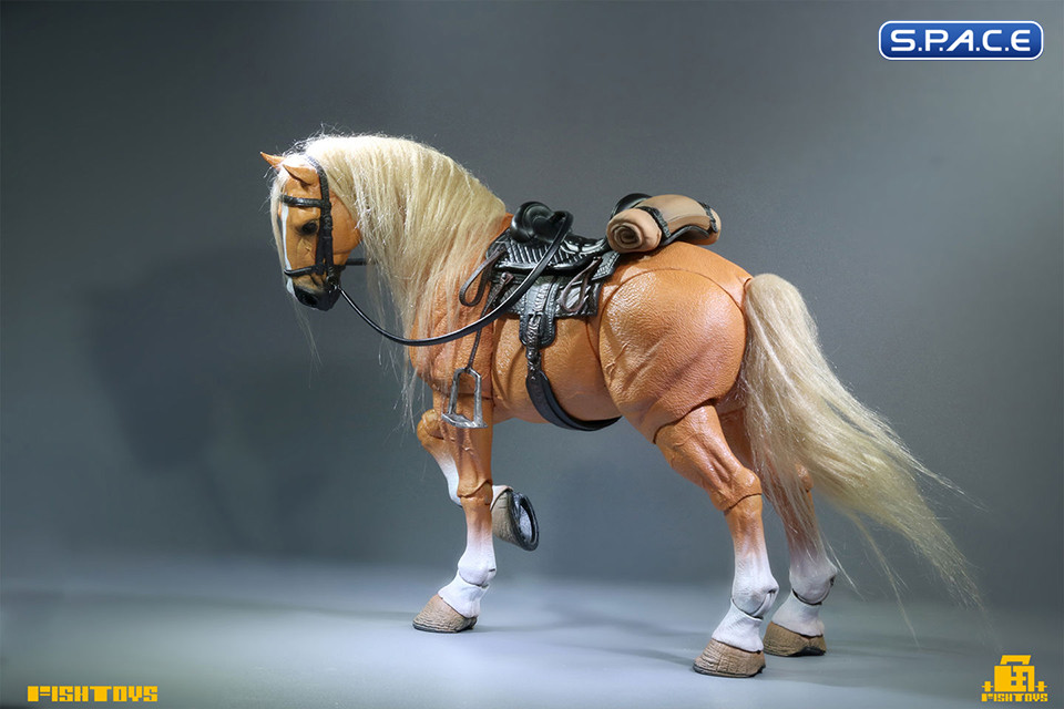 1/12 Scale Basic Horse Version HY-016 (light brown)