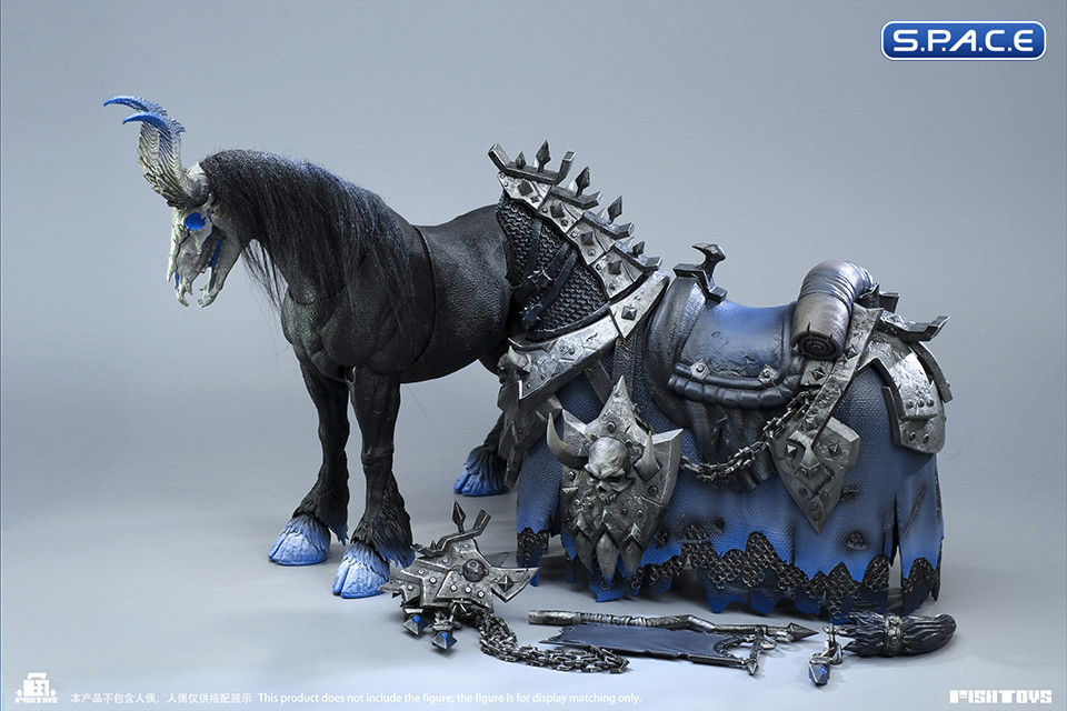 1/12 Scale Nightmare Horse with Armor Set