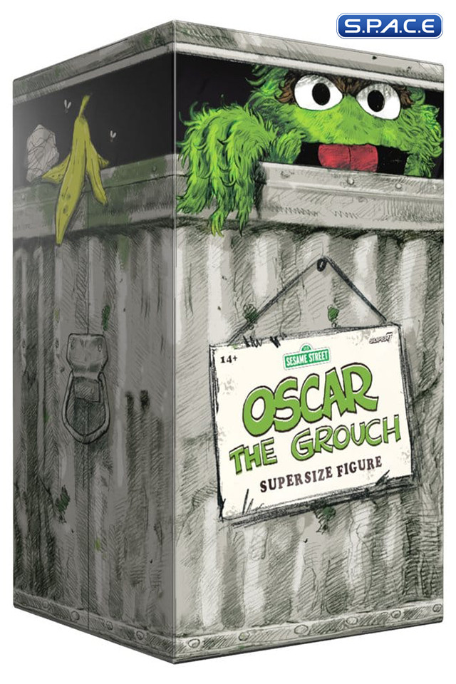 Oscar the Grouch Supersize Vinyl Figure (Sesame Street)