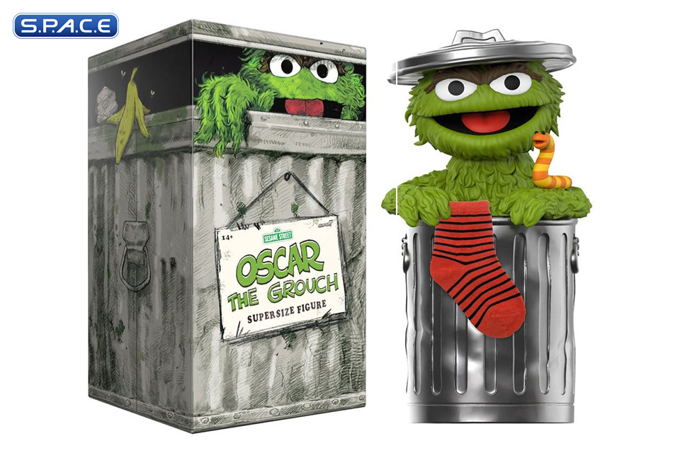 Oscar the Grouch Supersize Vinyl Figure (Sesame Street)