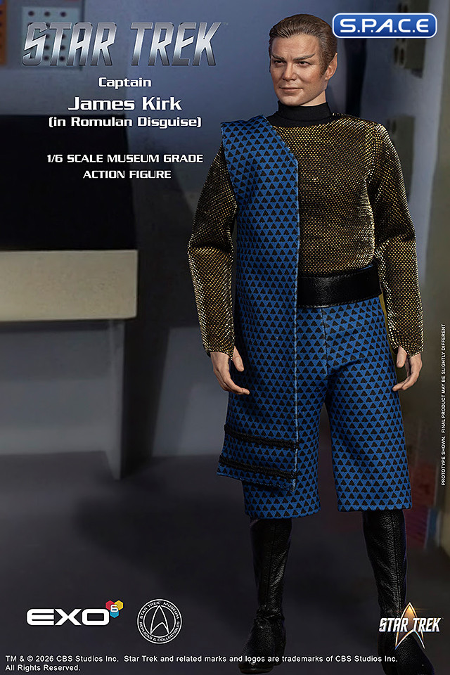 1/6 Scale Captain James T. Kirk �Romulan Disguise� (Star Trek)
