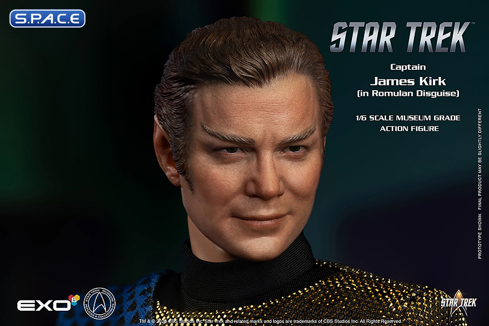 1/6 Scale Captain James T. Kirk �Romulan Disguise� (Star Trek)