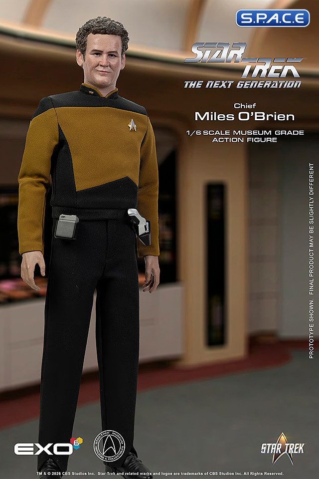 1/6 Scale Transporter Chief Miles OBrien (Star Trek: The Next Generation)