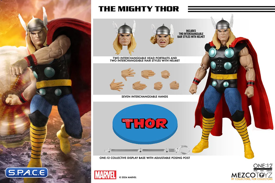 1/12 Scale The Mighty Thor One:12 Collective (Marvel)
