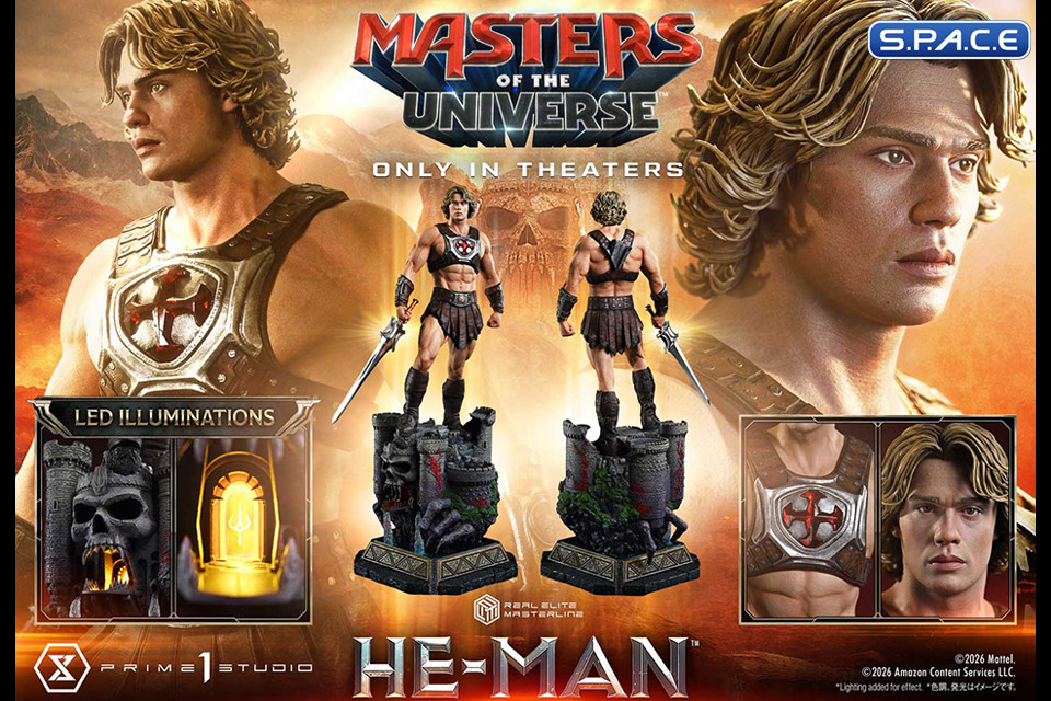 1/3 Scale He-Man Real Elite Masterline Statue (Masters of the Universe)