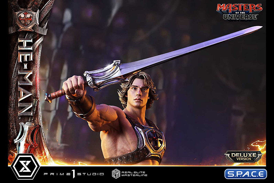 1/3 Scale He-Man Deluxe Real Elite Masterline Statue (Masters of the Universe)