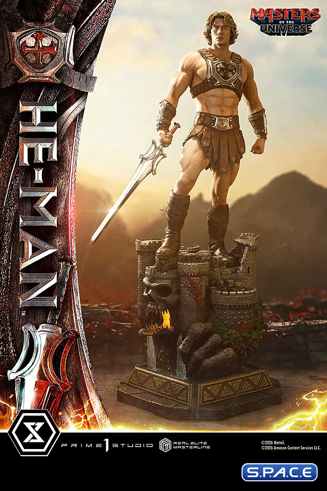 1/3 Scale He-Man Deluxe Real Elite Masterline Statue (Masters of the Universe)
