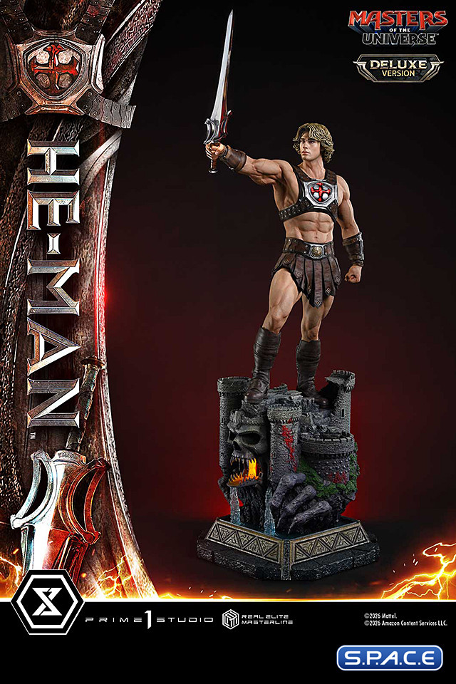 1/3 Scale He-Man Deluxe Real Elite Masterline Statue (Masters of the Universe)