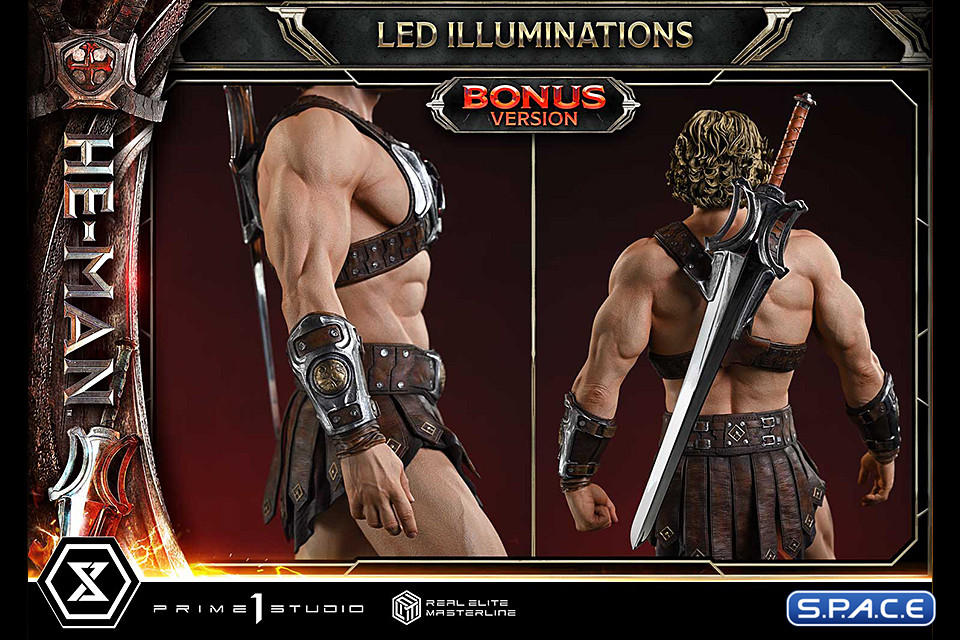 1/3 Scale He-Man Deluxe Real Elite Masterline Statue - Bonus Version (Masters of the Universe)