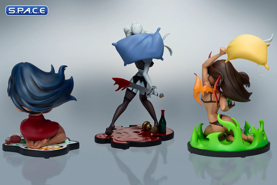 Sleepover in Hell Designer Collectible Statue Set (Coffin Comics)