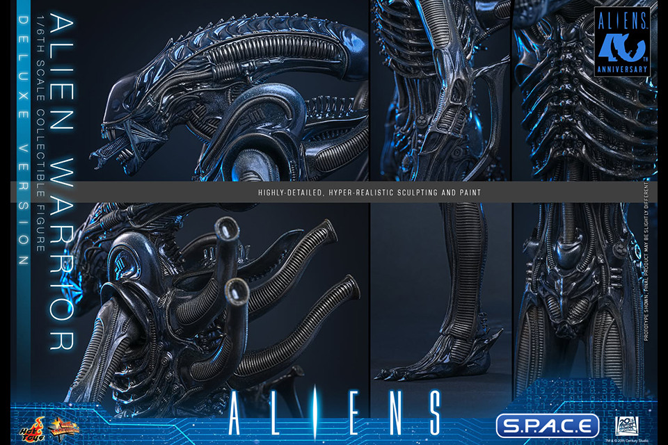 1/6 Scale Alien Warrior Deluxe Version Movie Masterpiece MMS899 (Aliens)