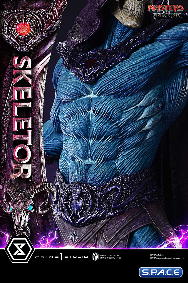 1/3 Scale Skeletor Real Elite Masterline Statue - Bonus Version (Masters of the Universe)