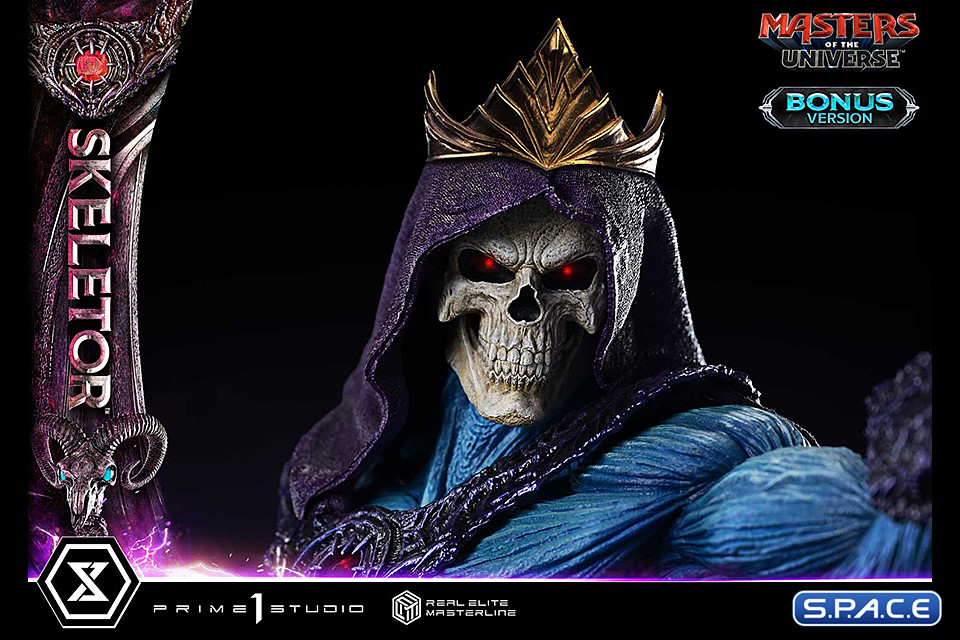 1/3 Scale Skeletor Real Elite Masterline Statue - Bonus Version (Masters of the Universe)