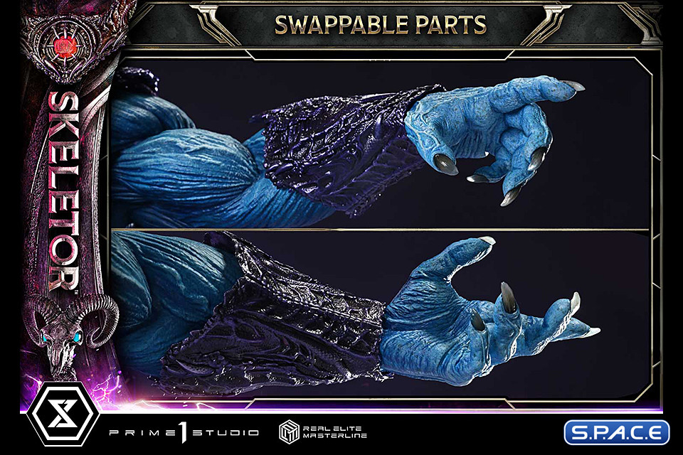 1/3 Scale Skeletor Real Elite Masterline Statue - Bonus Version (Masters of the Universe)
