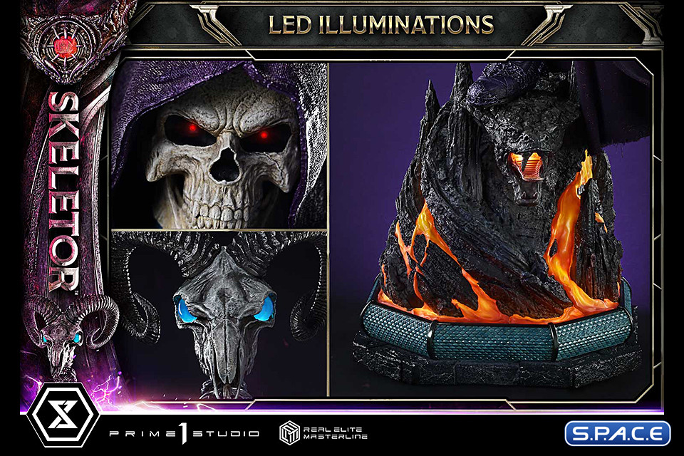 1/3 Scale Skeletor Real Elite Masterline Statue (Masters of the Universe)