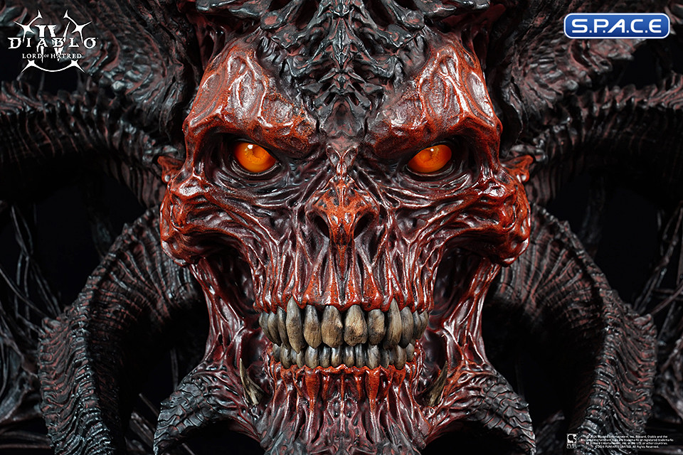 1/2 Scale Mephisto Art Mask Replica (Diablo 4: Lord of Hatred)