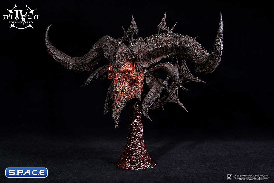 1/2 Scale Mephisto Art Mask Replica (Diablo 4: Lord of Hatred)