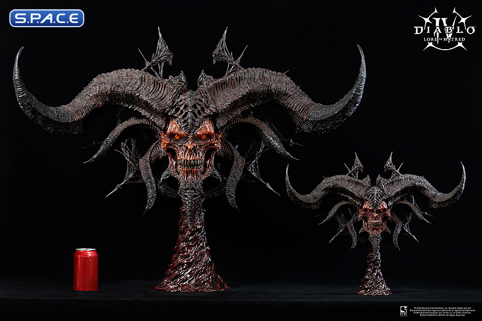 1:1 Mephisto Art Mask Life-Size Replica (Diablo 4: Lord of Hatred)
