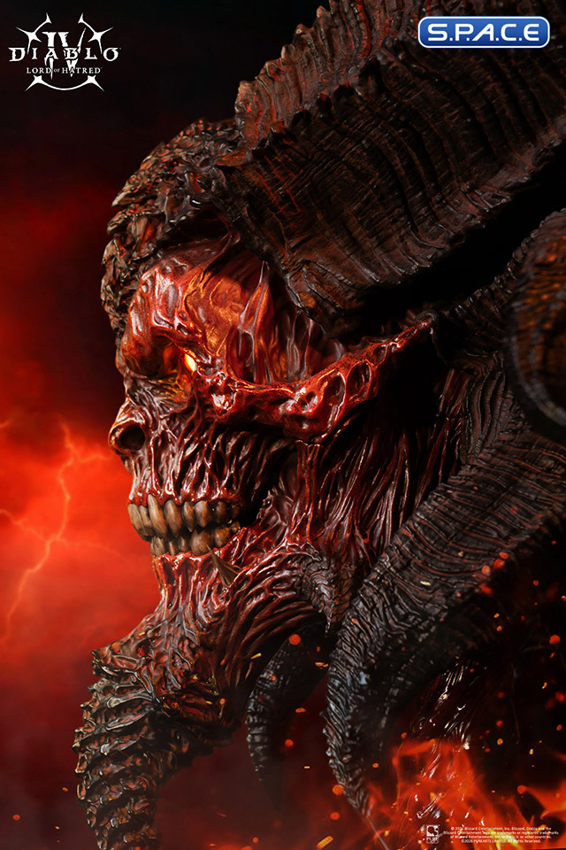 1:1 Mephisto Art Mask Life-Size Replica (Diablo 4: Lord of Hatred)