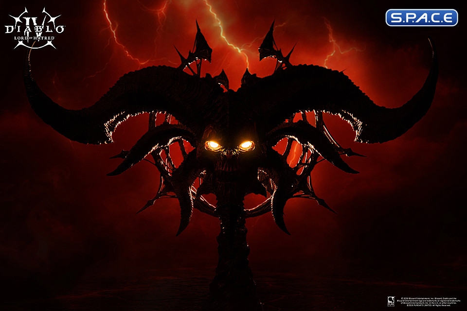 1:1 Mephisto Art Mask Life-Size Replica (Diablo 4: Lord of Hatred)