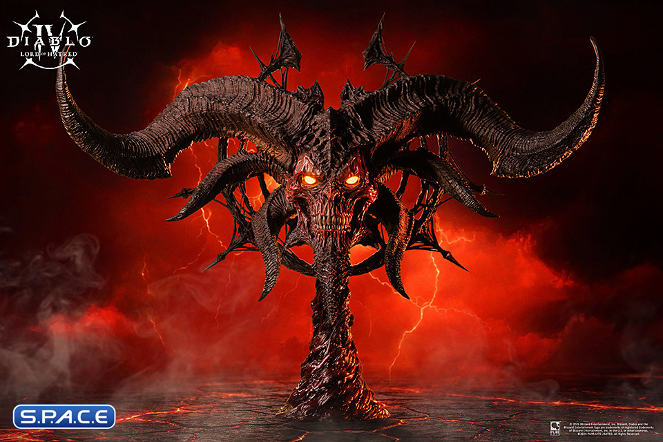 1:1 Mephisto Art Mask Life-Size Replica (Diablo 4: Lord of Hatred)
