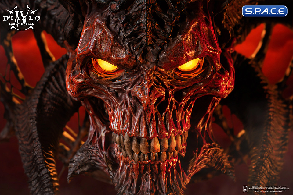 1:1 Mephisto Art Mask Life-Size Replica (Diablo 4: Lord of Hatred)