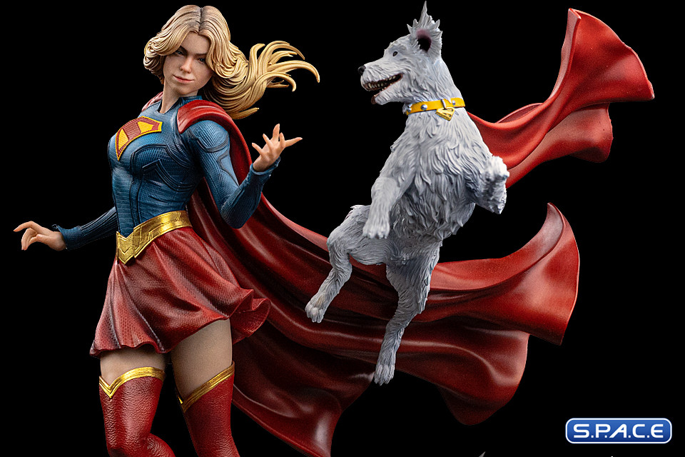 1/10 Scale Supergirl & Krypto Art Scale Statue (Supergirl)