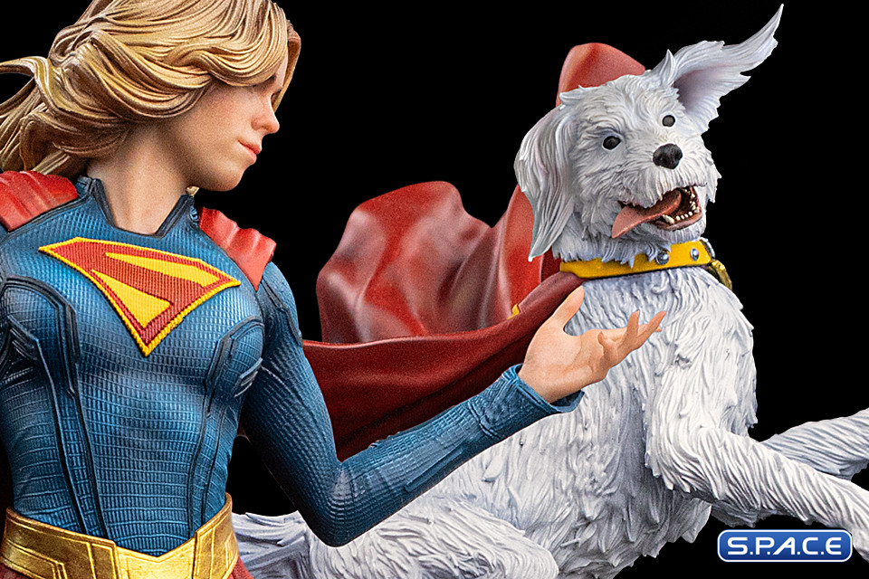 1/10 Scale Supergirl & Krypto Art Scale Statue (Supergirl)