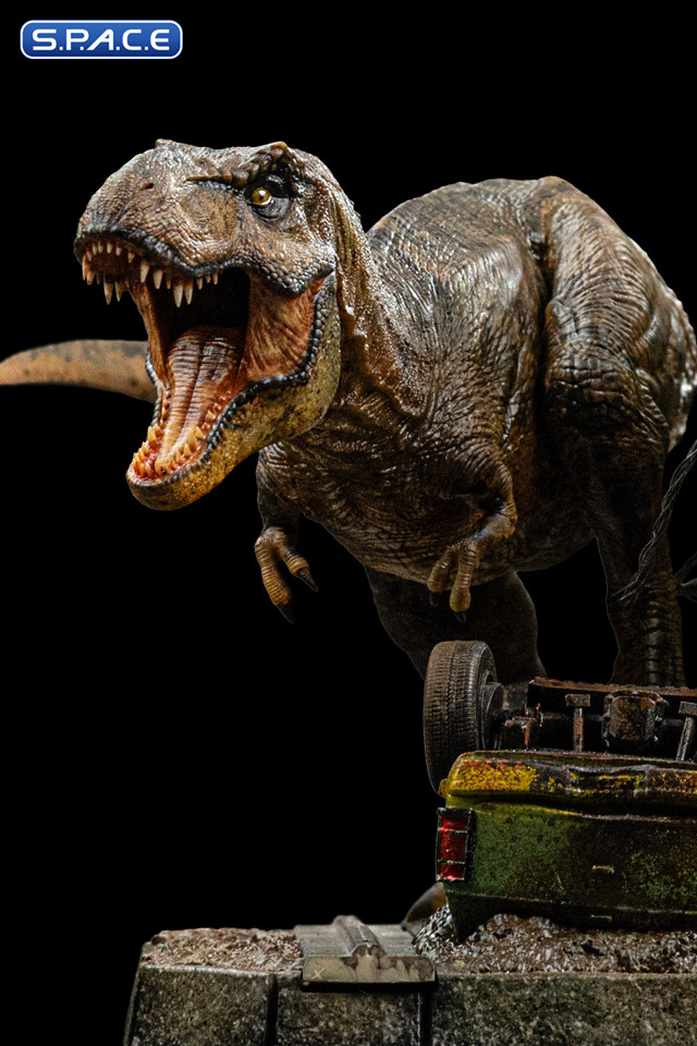 T-Rex Breakout Set A Jurassic Park Icons Mini-Statue (Jurassic Park)