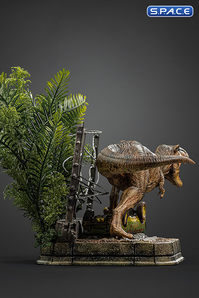 T-Rex Breakout Set A Jurassic Park Icons Mini-Statue (Jurassic Park)