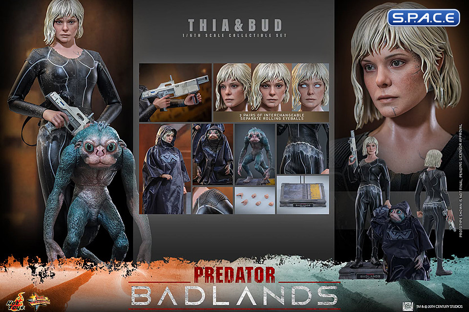 1/6 Scale Thia & Bud Movie Masterpiece Set MMS900 (Predator: Badlands)