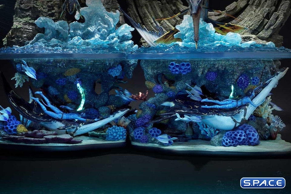 2er Bundle: Jake Sully und Neytiri Ultimate Diorama Masterline Statuen - Bonus Version (Avatar: The Way of Water)