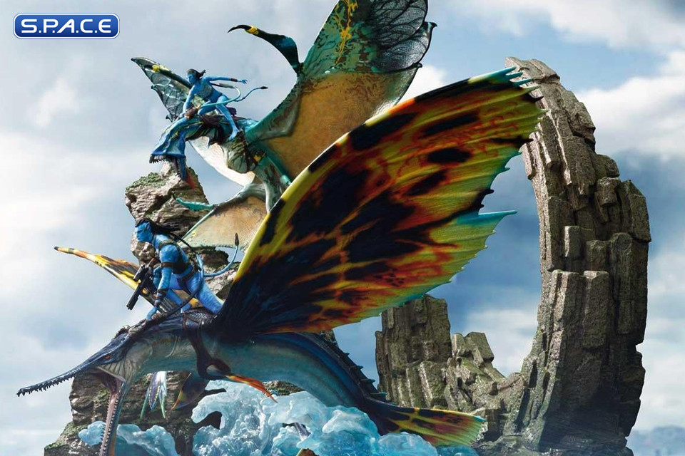 2er Bundle: Jake Sully und Neytiri Ultimate Diorama Masterline Statuen - Bonus Version (Avatar: The Way of Water)