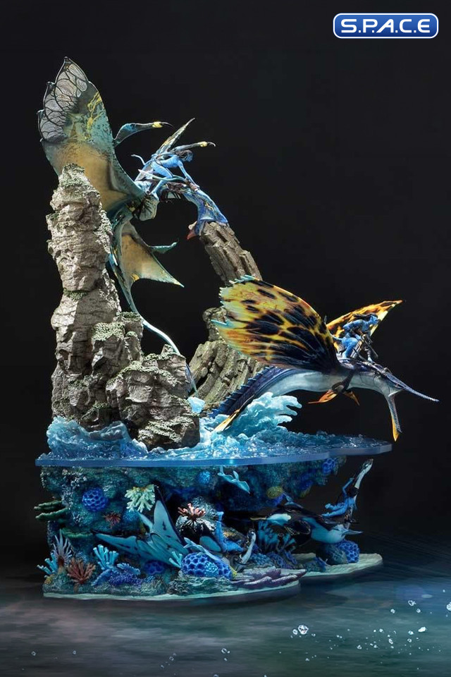 2er Bundle: Jake Sully und Neytiri Ultimate Diorama Masterline Statuen - Bonus Version (Avatar: The Way of Water)